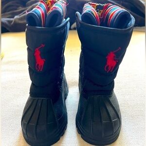 Ralph Lauren Toddler Fleece Lined Winter Boots